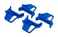 Kliklåse i blå farve for løse låg til Eurobox NextGen (sæt á 4 stk) 52127950 miniature