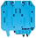 Rækkeklemme skrue WKN 35/U/V0 blå 57.535.0155.6 miniature