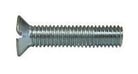Slotted countersunk screws DIN 963 zinc plated