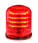 Roterende lampe/blinklampe - RØD, FLR 90353 miniature
