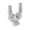 Geberit double angled hose connector 152.767.11.1 miniature