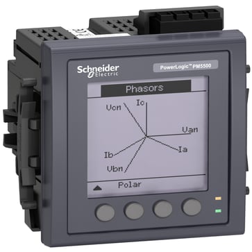 PM5561 DIN skinne multimeter kan måle:
I, U, P, Q, S, PF, og Hz METSEPM5561