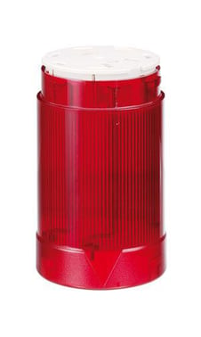 Harmony XVM Ø45 mm lystårn, lysmodul for løs BA15d lyskilde < 230V i rød farve XVMC34