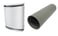 Bosch yderskærm og kanal hvid metal LRE160W 7735600373 miniature