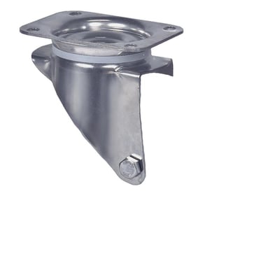 Swivel loose housing, Ø100 mm, 200 kg, with plate 00065128