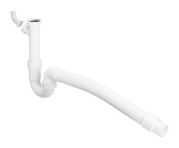 Viega pipe odour trap flexible 1½" x 40/50 mm white 101633