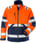 Fristads HiViz softshell jakke kl.2 4083 Orange/Marine str 4XL 125024-271-4XL miniature