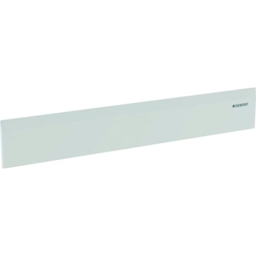 Geberit front plate for shower element, white plastic 154.335.11.1
