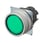 bezel brushedmetal flatmomentary cap color transparent green lighted A22NZ-MNM-TGA 665935 miniature