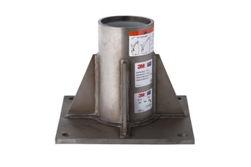 3M DBI-SALA 8000096 Floor mount Base HC for Confined Space Stainless Steel 8000096