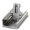 End clamp, width: 8.5 mm, color: gray 1201455 miniature