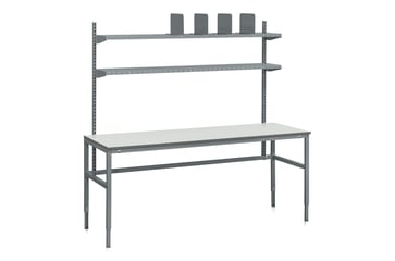 WFI packing table S w/shelfs 2000x800 mm 9-738-136