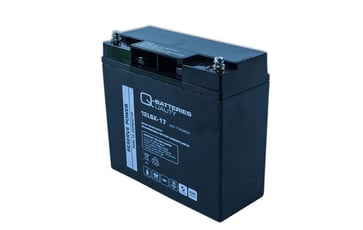 Q-Batteries 12LSX-17 12V 17Ah 10-års AGM batteri 100030974