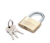 Brass lock 40mm 170252