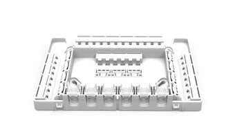 Junction box; for multicore cables; Branch; 221 Series; without splicing connectors; white 207-4301