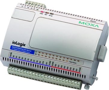 Moxa ioLogik I/O modul 12 digitale indgange 8 digitale udgange, E2210 41684