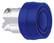 Harmony trykknaphoved i metal med blå silikonehætte og fjeder-retur med ophøjet trykflade i blå farve ZB4BP6S miniature