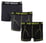 3 pack boxershorts yellow/grey2 - L BXY0103L/BXG0301L miniature