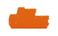 Ende-og mellemplade 2,5Q orange  870-119 870-119 miniature