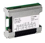 Analog I/O inkl PT1000 og batteri back-up for ur (MCB109) 130B1143