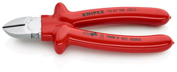 Knipex skævbider isoleret 180 mm 70 07 180