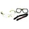 3M Solus 1000 beskyttelsesbrille Scotchgard grøn/sort klar linse 7100244066 miniature