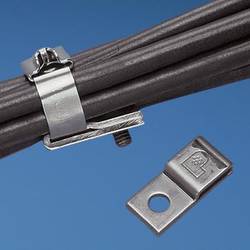 Rustfri kabel montagelade for 6 mm skrue MTM1H25-C