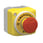 Nødstopkasse komplet opmærket med IEC symboler, Ø40 mm nødstop og LED med 2 farver (rød/hvid) 2xNC + 1xNO 24V XALK178W3B140G miniature