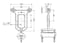 Medbringervogn for fladkabel, plast med stålhjul og patentmøtrikker, ms 1 f/125-50-pm, alle typer 0313282 miniature