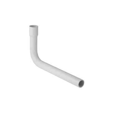 Geberit flush bend extension 90° with ring seal socket: d32mm white alpine 119.060.11.1
