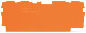 Ende- og mellemplade 1 mm, orange 2004-1492 2004-1492