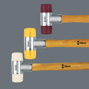 100 Soft-faced hammer with Cellidor head sections, # 1 x 22 mm WE-05000005001