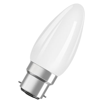 OSRAM PARATHOM® candle frosted 470lm 4,8W/827 (40W) B22d dimmable 4058075590755