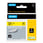 DYMO Rhino Industrial Tape Heat-Shrink Tube  9mmx1.5m black on yellow 18054 miniature