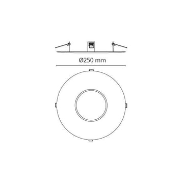 Jupiter Pro Rehab Ring 250mm Mat-Hvid 3823