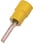 Insulated pin terminal DIN 46231, 4-6mm² yellow ICIQ6ST miniature