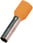 Isoleret båndterminalrør orange 0,5mm² L=8mm (500 stk.) ICIAE0580RSTF miniature