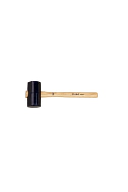 Bahco Sort gummihammer med træskaft 90x300 mm 529251