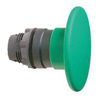 Harmony paddetrykshoved i plast med Ø60 mm padde i grøn farve med fjeder-retur ZB5AR3