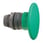 Harmony paddetrykshoved i plast med Ø60 mm padde i grøn farve med fjeder-retur ZB5AR3 miniature