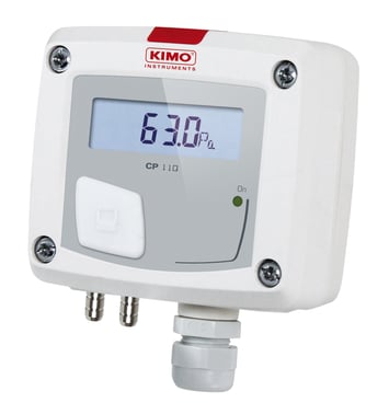 CLASS 110 PRESSURE TRANSMITTERS Differential pressure transmitter, Configurable range from -100 / +100 Pa up to -2000 / +2000 mBar, 0-10 V or 4-20 mA output with 24 Vdc/Vac power supply (active 3-4 wire) or 4-20 mA output with 16 to 30 Vdc power supply (p 5703534407837