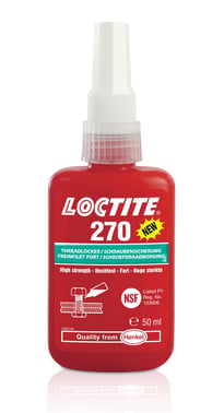 Skruesikring Loctite 270 høj styrke 24 ml 1370650