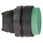 Harmony trykknapshoved i plast med fjeder-retur og ophøjet trykflade i grøn farve ZB5AL3 miniature