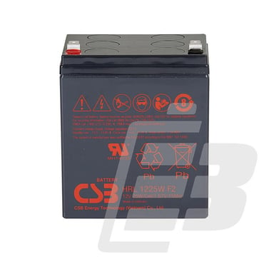 HRL1225W CSB UPS batteri HRL1225W