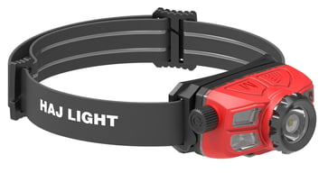 Rechargeable  head lamp 400 lumen HAJ LIGHT with zoom and sensor ON-OFF, dimmer and USB C cable 49HL400PF