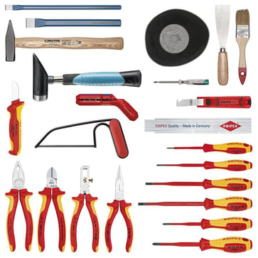 Knipex tool bag "electric" 23 parts 00 21 02 EL