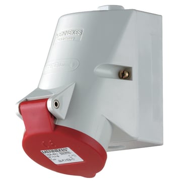 CEE wall outlet 3 pole 16A 400V IP44 102