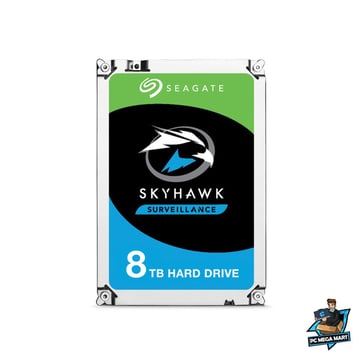 8TB HDD, Seagate, SkyHawk AI, Surveillance 24/7, ST80000VE002 ST8000VE001