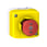 Nødstopbox komplet Ø40 tryk/træk med beskyttelse 1xNO/NC XALFKT64451 miniature