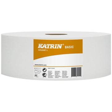 Katrin Basic Gigant Toiletpapir L LP 1 karton=6 ruller 101674